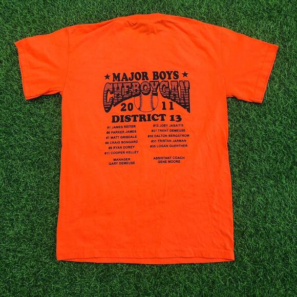 Orange Treasure Valley Softball Graphic Tee - Picture 2 of 3